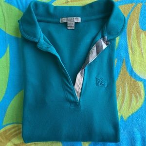 Burberry Brit 3/4 sleeve polo